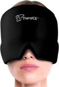 Migraine Relief Cap | Soothing Headache Hat Ice Pack Mask | Face Cold Compress Cooling Gel Head Wrap Products for Her Sinus Tension Stress Hangover & Puffy Eyes | Great Birthday Gift for Mom