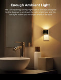 Night Lights Plug into Wall 2 Pack, Dusk to Dawn Sensor Nightlight, Brightness Adjustable, 3000K Soft White
