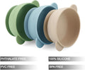 3 Pack Baby Bowls with Suction| Stay Put Silicone Food Bowl for Babies Kids Toddlers Infants| Food Grade Soft Safe Bpa-Free Silicone (Multi-Color)
