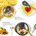Silicone Cooking Utensils Kitchen Utensil Set - 446°F Heat Resistant Silicone Kitchen Utensils Set, Spatula,Turner Tongs, Spoon, Whisk,Kitchen Gadgets for Nonstick Cookware, BPA Free (Gray)