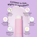 under Eye Brightener Balm Stick - Travel Essentials - Caffeine Eye Cream for Dark Circles, Puffiness, Wrinkles - Vegan Moisturizer Stick with Niacinamide, Hyaluronic Acid (0.13Oz/3.5G)