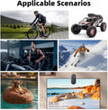 Body Cam, 1080P with Screen, Mini Wearable Action Camera with Magnetic Charging Case, Waterproof Portable Video Recorder for Work, Outdoors