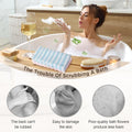 Exfoliating Shower Towel, 2026 New Soft Textured Exfoliating Bath Towel for Home,Soft Foldable Back Scrub Towels, Rich Foaming Body Washcloth, for Cleaning Body Skin (A)