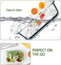 [8-Pack,30 Oz]Glass Meal Prep Containers,Glass Food Storage Containers,Airtight Lunch Containers with Lids, Microwave, Oven, Freezer and Dishwasher