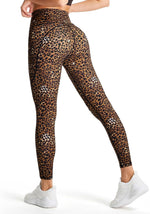Thick High Waist Yoga Pants with Pockets, Tummy Control Workout Running Yoga Leggings for Women