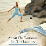 Activewear Laundry Detergent, 32 Oz, Marine Fragrance, 4-In-1 Enzyme Blend for Workout Performance Fabrics, Fights Sweat Odors & Stains, USDA Certified Biobased Product (90%)