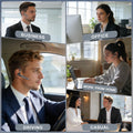 Bluetooth Headset V6.1,100Hrs Talk Time Wireless Earpiece with Mic for Work,Cvc8.0 Noise Cancelling Wireless Earbud, Business Earbud with 500 Mah Charging Case for Trucker/Home/Office Work