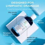 Lymphatic Drainage Massage Oil with Arnica & Menthol for after Procedure Body Care & Lymphatic Drainage Massager, Liposuction, 360 Lipo, BBL, Tummy Tuck Body Massage, Cooling Formula - 8.5 Oz
