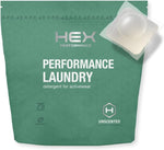 Laundry Detergent Packs, Unscented, 75 Count – Activewear Detergent Pods for Odor & Sweat Removal, Fragrance-Free Sport Wash, HE Compatible