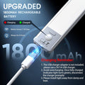 10Inch under Cabinet Lighting, 2 Pack Rechargeable Motion Sensor Light Indoor, 5 Levels Dimmable Magnetic Closet Lights, Wireless under Counter Lights for Kitchen, Stairs