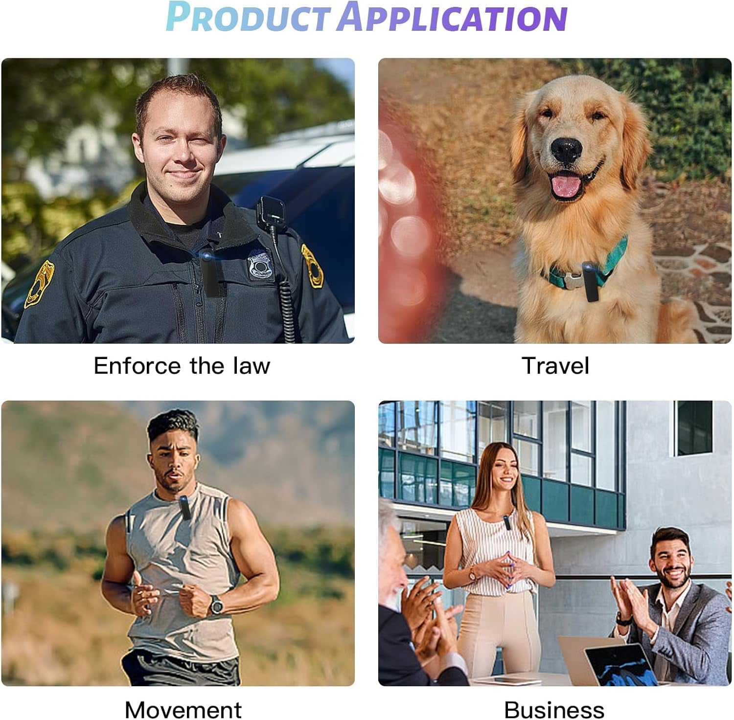 Mini Body Cameras with Audio and Video Recording, POV Camera with 64G Card Body Worn Cam ,Wearable Patrol Video Recording Camcorder with Night Version ,Camcorder for Security Work Records Traveling
