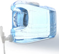 Arrow Oasis Drink Dispenser for Fridge, 2.5 Gallon - Plastic Beverage Dispenser with Spigot - Clear Space-Saving Design with Handle - Ideal for Water, Juice & Iced Tea - BPA Free - Made in USA