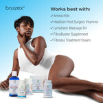 Bromelain & Quercetin Recovery Complex - Post Surgery Recovery Bruising, Swelling Relief, Lymphatic Drainage - Post 360 Lipo, BBL, Liposuction, Tummy Tuck - Non GMO - 60 Capsules