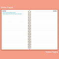 Workout Log for Women & Men - A5 Fitness Planner/Journal to Track Weight Loss, Workout Journal for GYM, Bodybuilding Progress - Daily Health & Wellness Tracker, Pink