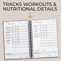 Ultimate Workout Journal - Complete Fitness Training Planner for Men and Women - Track Prs, Build Muscle & Dominate Your Workouts - Essential Gym Gear Accessories for Serious Weight Lifters