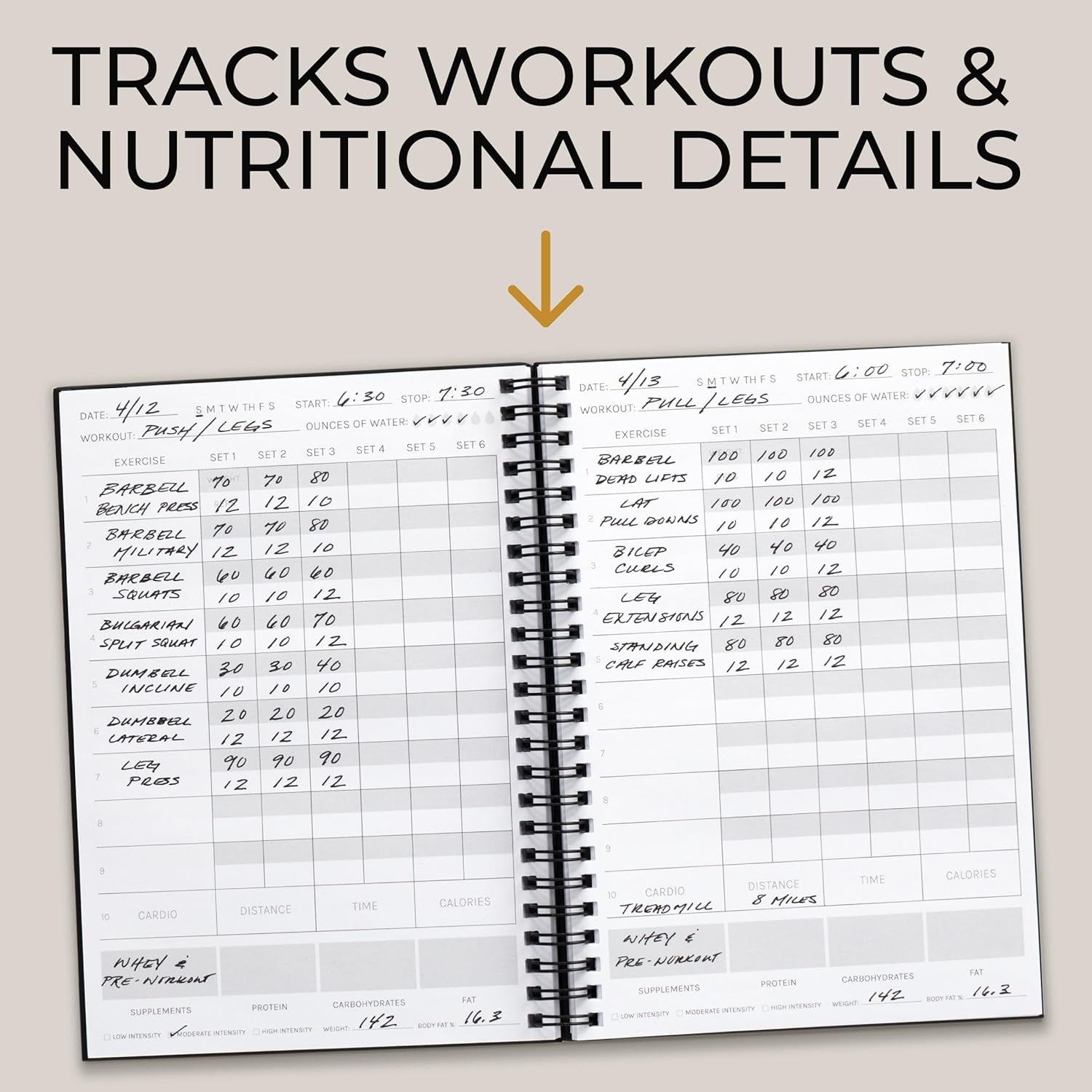 Ultimate Workout Journal - Complete Fitness Training Planner for Men and Women - Track Prs, Build Muscle & Dominate Your Workouts - Essential Gym Gear Accessories for Serious Weight Lifters