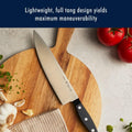 Statement Premium Quality 15-Piece Knife Block Set, Natural, Razor-Sharp, German Engineered Informed by 100+ Years of Mastery, Lightweight and Strong, Dishwasher Safe