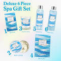 Bath and Body Gift Set for Women,  Ocean Gift Basket, 7 Pcs Bath Sets for Women Gift with Bubble Bath, Body Lotion, Scented Candle, Spa Kit for Her, Mother'S Day Gifts for Mom