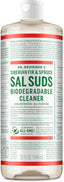 Sal Suds Biodegradable Cleaner (32 Oz) â€“ All Purpose Pine Mop Detergent for Floors, Laundry & Dishes, Multi-Surface Concentrate, Heavy-Duty Degreaser