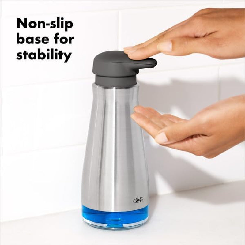 Good Grips Stainless Steel Soap Dispenser, Kitchen and Bathroom Accessories