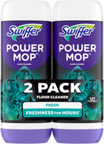 Powermop Floor Cleaning Solution with Unstopables Fresh Scent, Powermop Refills, Floor Cleaner for Mopping, 25.3 Fl Oz, 2 Pack