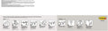 Command Picture Ledge, 21" Damage Free Hanging Floating Shelf with Adhesive Strips, Quartz, No Tools Picture Hanger for Displaying Decorations and Photographs, 1 Ledge and 10 Command Strips