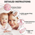 Baby Head Protector Baby Helmet for Crawling Walking, No Bumps Safety Head Adjustable Protective Cap for Walking, Playing (Unicorn)