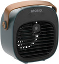 Portable Air Conditioner-5200Mah Rechargeable Personal Air Cooler with 3 Speeds Duration 5-10 Hrs, Quiet Mini Air Conditioner Fan, Desk Cooling Fan for Home, Bedroom, Travel, and Office
