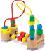 First Bead Maze - Wooden Educational Baby Toy with Suction Cups, for Floor, High Chair or Toddler Table, Toddler Toys for Girls & Boys Ages 1+