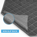 Premium Cat Litter Mat, Litter Box Mat with Non-Slip and Waterproof Backing, Litter Trapping Mat Soft on Kitty Paws and Easy to Clean, Cat Mat Traps Litter from Box