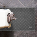Premium Cat Litter Mat, Litter Box Mat with Non-Slip and Waterproof Backing, Litter Trapping Mat Soft on Kitty Paws and Easy to Clean, Cat Mat Traps Litter from Box