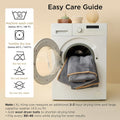 Bedsure Waterproof Dog Blankets for Small Dogs - Small Cat Blanket Washable for Couch Protection, Sherpa Fleece Puppy Blanket, Soft Plush Reversible Throw Furniture Protector, 25"X35", Grey