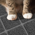 Premium Cat Litter Mat, Litter Box Mat with Non-Slip and Waterproof Backing, Litter Trapping Mat Soft on Kitty Paws and Easy to Clean, Cat Mat Traps Litter from Box