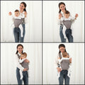 Baby Carrier Wrap,Baby Carriers Newborn to Toddler,Cozy Baby Holder Carrier Lightweight,Adjustable Baby Carriers Support for Infant 7-45Lbs Girl and Boy,Front Back All Positions,Shower Gift