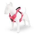 Reflective Dog Harness No Pull Dog Vest Harness with Handle,No Choke Adjustable Soft Padded Pet Vest for Small Dogs,Pink Dog Galters