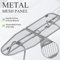 Ironing Board, Small Iron Board with Iron Rest, Mini Tabletop Ironing Board with Heat-Reflective Cover and 100% Cotton 8Mm Thicken Pad, 31.5"X11.8"X6.2", Silver