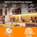 10 PCS under Cabinet Lights Kit, Motion Sensor LED Strip Lights with Remote, Dimmable and Timer Warm White Counter Lights for Kitchen Cabinets, Cupboards, Closets, Stairs, Shelf, Desk, and Bed