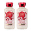 Japanese Cherry Blossom Body Lotion, Lightweight Daily Moisturizer with Shea Butter & Coconut Oil, Iconic Floral Scent, 8 Fl Oz - 2 Pack