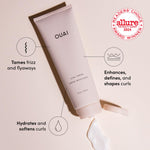 Curl Cream - Curl Defining Cream with Chia & Linseed Oil - Enhances Definition, Hydration & Shine - Tames Frizz & Protects from Humidity - Silicone-Free Curly Hair Products for Women (8 Oz)