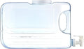 Arrow Oasis Drink Dispenser for Fridge, 2.5 Gallon - Plastic Beverage Dispenser with Spigot - Clear Space-Saving Design with Handle - Ideal for Water, Juice & Iced Tea - BPA Free - Made in USA