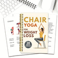 5.5" X 8.3" Daily Fitness Planner Notebook, Weight Loss Tracking Journal - Spiral-Bound Workout Notebook for Gym, Daily Use & Gifting