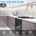 Motion Activated LED Strip Lights, 16.4Ft LED Light Strip with Day or Night 2 Lighting Modes, 3 Timing off Modes, Bright White 12V Plug-In LED Rope Lights for under Cabinet, Kitchen