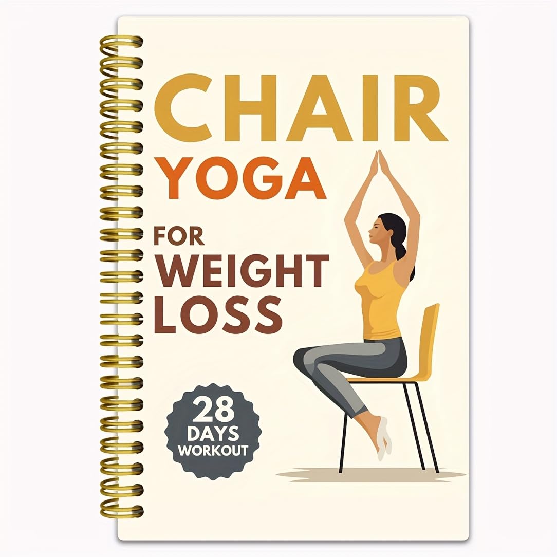 5.5" X 8.3" Daily Fitness Planner Notebook, Weight Loss Tracking Journal - Spiral-Bound Workout Notebook for Gym, Daily Use & Gifting