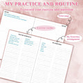 Fitness Planner - Workout Planner for Woman and Man, Fitness Planner for Women & Men - A5 Hardcover Workout Journal/Planner to Track Weight Loss, GYM, Bodybuilding Progress - Daily Health & Wellness Tracker, Rose