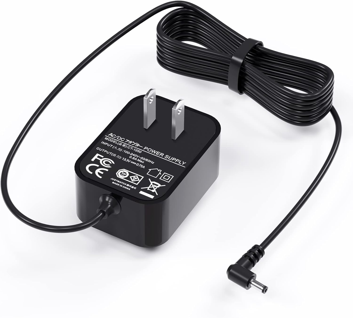 Charger for Shark Vacmop VM200 VM190 VM20026 VC200 UM200 UM205 VC205 Series 10.8V Li-Ion Battery Pro Cordless Hard Floor Vacuum Mop - 5.5 * 2.5 (Not Applicable to Versions after 2025)