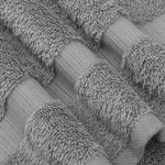 4 Piece Bath Towel Set, 100% Cotton Luxury Turkish Towels for Bathroom, Soft Absorbent Bath Towels, 27 X 54 Inches, Gray