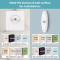 4-Pack Clear Acrylic Floating Shelves with Adhesive & No-Trace Nails - Ultimate No Drill Wall Mounted Display & Storage Organizer for Bathroom, Bedroom, Living Room, Office, 7.87" X 4" (4, U-Shape)