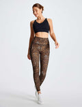 Thick High Waist Yoga Pants with Pockets, Tummy Control Workout Running Yoga Leggings for Women