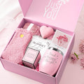 Mothers Day Birthday Gifts for Women Mom Wife Grandma Daughter Friends Sister, Unique Gifts for Women Her Girlfriend Teacher Coworker, Self Care Get Well Soon Gift, Luxury Rose Spa Bath Gift Basket