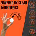 Pure Energizing Sport Shower Steamers - Natural Orange and Tea Tree Essential Oils, Made in USA, Energy Boost for Athletes, Father’S Day Gifts for Runners, Relaxing Birthday Gifts for Self Care
